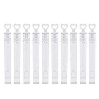 Empty Bubble Bottles 10pcs/Set Household Decorative Container Supplies for Children Gril Boys Birthday Festival Present
