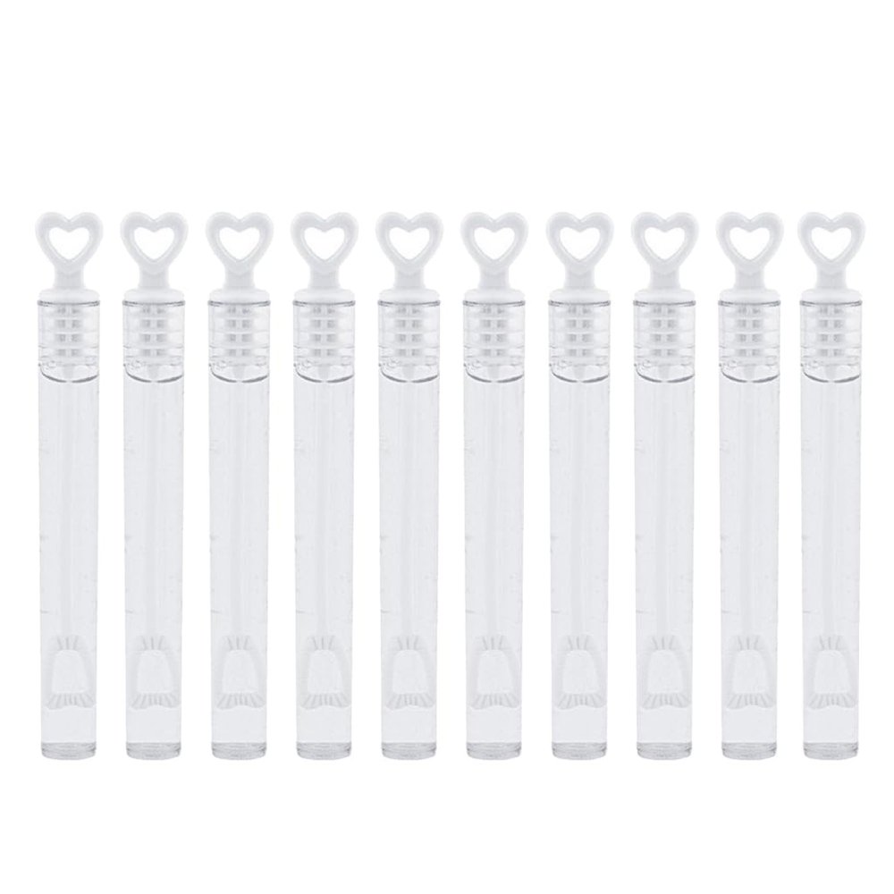 Empty Bubble Bottles 10pcs/Set Household Decorative Container Supplies for Children Gril Boys Birthday Festival Present