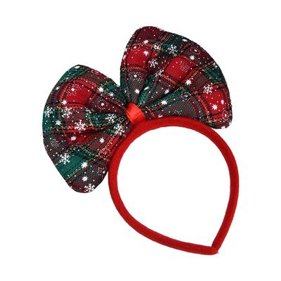 2024 Happy New Year Head Band Set of 12 Big Bow Headbands New Year Party Decorations Christmas New Year Headband