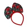 2024 Happy New Year Head Band Set of 12 Big Bow Headbands New Year Party Decorations Christmas New Year Headband view 1