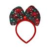 2024 Happy New Year Head Band Set of 12 Big Bow Headbands New Year Party Decorations Christmas New Year Headband view 2