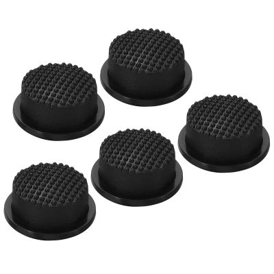 0.47" LED Flashlight Switch Cap, 5 Pcs Silicone Soft Boot Cover, Black YENCONG046