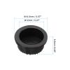 0.47" LED Flashlight Switch Cap, 5 Pcs Silicone Soft Boot Cover, Black YENCONG046 view 2
