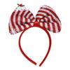 2024 Happy New Year Head Band Set of 12 Big Bow Headbands New Year Party Decorations Christmas New Year Headband view 2