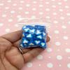 10mm Gradient Blue Polymer Clay Heart Sprinkles, Valentines Fake Sprinkle for Nail Art Slime Decoden Funfetti Jimmies - Non Edible (Blue, 15 gram Bag) view 4