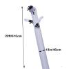 WYDDDARY 20Ft White Ghost Inflatable Dancer Waving Tube Man Puppet Air Inflatable Dancing Wind Dancer Dancing Sky Puppet No Blower view 2