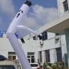 WYDDDARY 20Ft White Ghost Inflatable Dancer Waving Tube Man Puppet Air Inflatable Dancing Wind Dancer Dancing Sky Puppet No Blower view 4