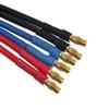 6Pack 7.87" 14AWG 3.5mm Gold Bullet Connector 3.5 Banana Plug Extension Cable Male Female Wire & RC Power Distribution XT60 to 4Pairs 3.5mm Banana Bullet Parallel Charger JST Cable Multi Rotor Extensi view 4