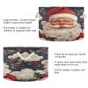 GOODOLD Cute Santa Claus Extra Large Storage Basket Decorative Laundry Basket with Handles, Rope Basket for Clothes, Blanket, Towel, 20 x 14 Inch view 3