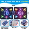 Pafolo Dance Mats for Girls 4-8, Electronic Dance Mats, Dance Mat Toys, Kids Dance Mat, Girls Dance Mat, Dancing Mat, 2-Player LED Light Music Dance Toy with 5 Modes, Develops Hand-Eye Coordination view 4