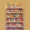 ZXHKZDX Figures Building Blocks Acrylic Transparent Collectibles Display Cabinet, Wall-Mounted Storage Shelf, Doll Case for Bedroom Living(60X8X26cm-24X3X10in) view 4
