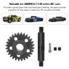 28T Gear Spool Kit, Steel Drive Gear Spool Shaft with Machine Screws, for 1/7 1/8 RC Cars view 4