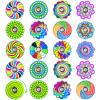 50 Pack Fidget Spinner Mini Toys Party Favors Easter Basket Eggs Goodie Bag Stuffers Gifts,Stress Relief Sensory Toys for Kids Adults ADHD Autisms,Carnival Treasure Box Toy Classroom Prizes Supplies view 1