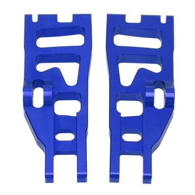 Drfeify 2Pcs RC Front Lower Swing Arm, Aluminium Alloy CNC Machining, Light Weight RC Truck Swing Arm with for REDCAT 1/6 Truck (Dark Blue