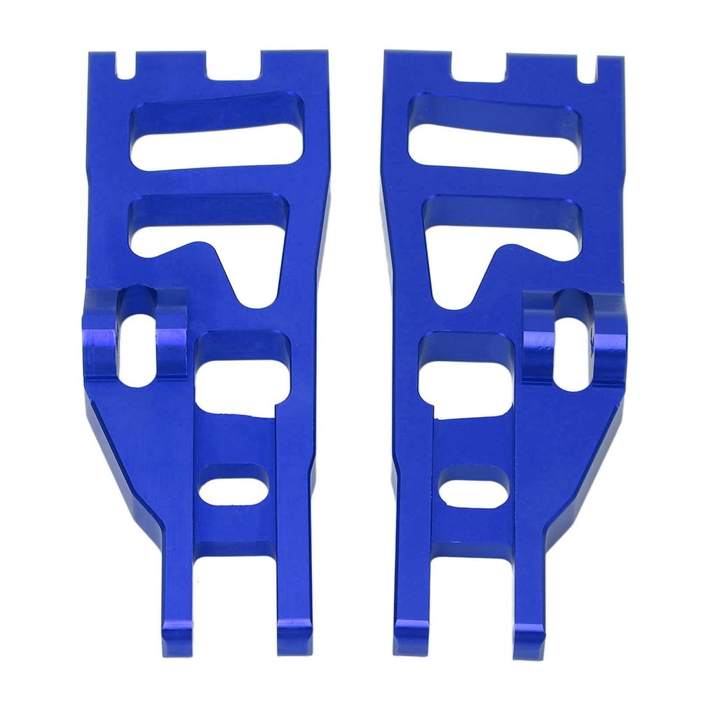 Drfeify 2Pcs RC Front Lower Swing Arm, Aluminium Alloy CNC Machining, Light Weight RC Truck Swing Arm with for REDCAT 1/6 Truck (Dark Blue
