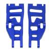 Drfeify 2Pcs RC Front Lower Swing Arm, Aluminium Alloy CNC Machining, Light Weight RC Truck Swing Arm with for REDCAT 1/6 Truck (Dark Blue view 1