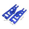 Drfeify 2Pcs RC Front Lower Swing Arm, Aluminium Alloy CNC Machining, Light Weight RC Truck Swing Arm with for REDCAT 1/6 Truck (Dark Blue view 3