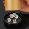 Acinkeety 13mm Six Sided Dices Alloys Game Dices Classroom Colorful Teaching Dices Educational Counting Toy Math Learning Tool view 3