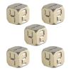 Acinkeety 13mm Six Sided Dices Alloys Game Dices Classroom Colorful Teaching Dices Educational Counting Toy Math Learning Tool view 4