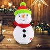 CoudarTitie Electric Snowman Figurines for Holiday Table Centerpiece Gift for Kids view 3