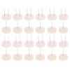24 Pieces Crochet Baby Stand 12 Single Needle 12 Twin Needle Wooden Knitted Baby Display Holder view 1