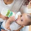 Custom Baby Bottle Labels, Personalized Baby Pacifier Silicone Cup Bands, Dishwasher Safe Reusable, Daycare Engraved Name Tags, Personalized Bottle Label Bands view 3