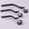 Colaxi Carbon Fiber Landing Gear Tail Wheel Assembly with Screws 1.25inch Wheel Parts Kits for Adults for RC Airplane Model Aircraft, 85CC to100CC view 2