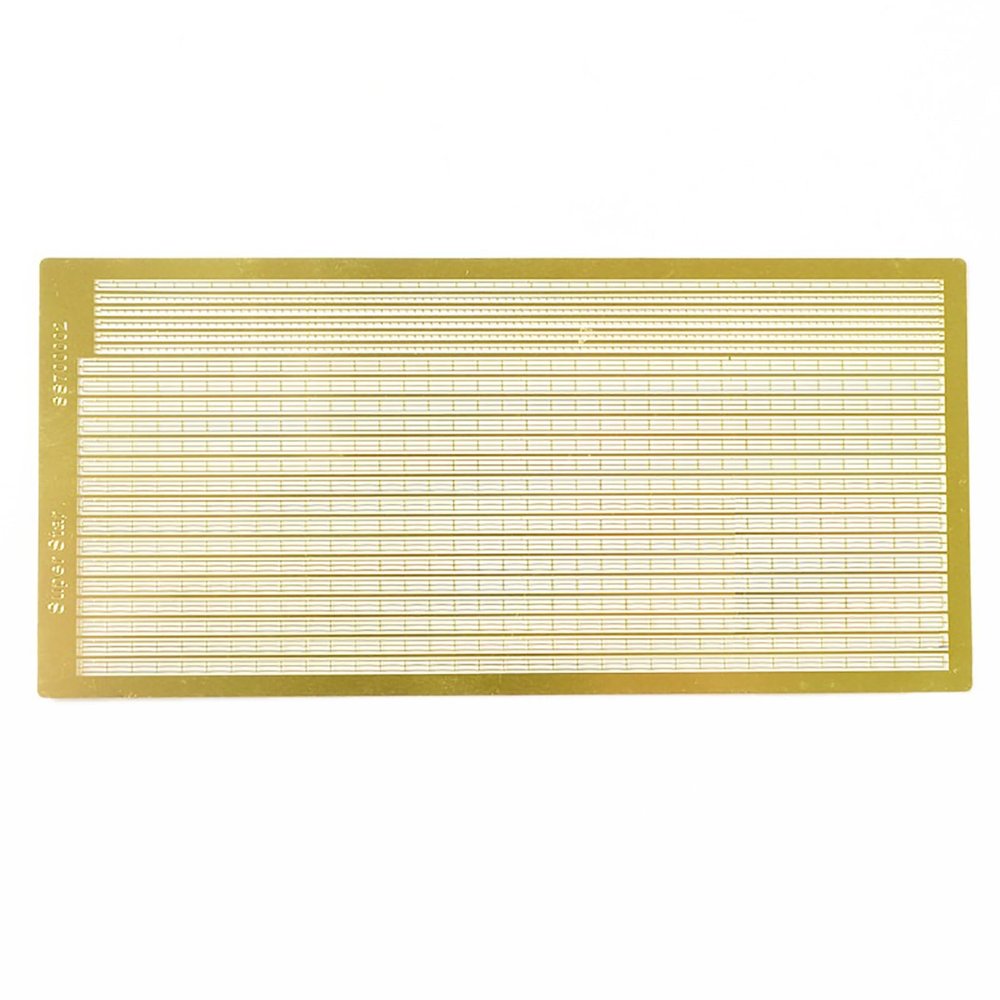 1/700 Scale Model Ship Railings Dual-Section Etched Alloy Parts with Realistic Drop Universal Fit for Ship Models
