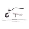 Colaxi Carbon Fiber Landing Gear Tail Wheel Assembly with Screws 1.25inch Wheel Parts Kits for Adults for RC Airplane Model Aircraft, 26CC view 1
