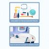 Sunnydaze Little Doctor Kit for Kids - Vet Station Toy and 12-Piece Accessory Pack - Veterinarian Playset for Kids Ages 3+ view 3