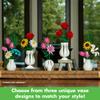 Bricktanical Brick Building Vase. Floral Decoration. Deck Decoration. view 4
