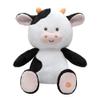 Magic Years 10 inch Musical Light Up Cow Toy for Baby, Plays Twinkle, Twinkle Little Star, Black and White Cow, Farm view 2