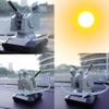 3D-Printed Solar-Powered Military Model Rotating Ornament, Battleship Weapon Models Solar Car Dashboard Decorations, Navy Veteran Gifts Cool Car Gadgets (1pcs B) view 2