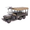 Motor city classics 1:43 Scale Military Diecast Collectible | WC63 Weapons Carrier with Canvas Top | Militaria Diecast Model 24218-40 view 1