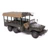 Motor city classics 1:43 Scale Military Diecast Collectible | WC63 Weapons Carrier with Canvas Top | Militaria Diecast Model 24218-40 view 2