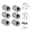 IWOWHERO 12pcs Corner Protectors for Furniture Corner Strong Adhesion Door Pull Guards view 2