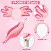 Alaxciax Axolotl Headband and Tail, Axolotl Costume Accessories Set Axolotl Gifts for Kids Girls Christmas Birthday Halloween (Pink) view 3
