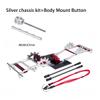 Aluminum Alloy LCG Chassis Kit Frame DIY Servo Rescue Crane Arm for 1/10 RC Rigs Crawler Capra SCX10 II Axle Comp Builds Upgrade (11-Chassis kit) view 2