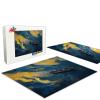 1000 Piece Adult Jigsaw Puzzle, Art Lake Adult Landscape Jigsaw Puzzle, Small Boat Gift for Jigsaw Lovers view 3