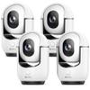 Cloarks 2K Pan/Tilt Security Camera, WiFi Indoor Cameras for Home Security with AI Motion Detection, Pet/Dog/Baby Camera with Phone App, 2-Way Audio, 24/7, Siren, TF/Cloud Storage, 4 Pack view 1