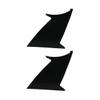 AINNUDSE 2 Pieces - ABS Trunk Spoiler Wing Stabilizer Support Add Rear for for WRX 2015-2021 for WRX 2015-2021 view 1