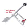 Aluminum Alloy LCG Chassis Kit Frame DIY Servo Rescue Crane Arm for 1/10 RC Rigs Crawler Capra SCX10 II Axle Comp Builds Upgrade (02-Chassis kit) view 4