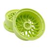 FLMLF Nylon Front Wheel Hub Rim Set Green for 1/5 Hpi Rovan Km Baja 5B 4WD Rc Car Parts view 2