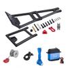 Aluminum Alloy LCG Chassis Kit Frame DIY Servo Rescue Crane Arm for 1/10 RC Rigs Crawler Capra SCX10 II Axle Comp Builds Upgrade (13-Lifting Crane Ar) view 1