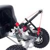 Aluminum Alloy LCG Chassis Kit Frame DIY Servo Rescue Crane Arm for 1/10 RC Rigs Crawler Capra SCX10 II Axle Comp Builds Upgrade (13-Lifting Crane Ar) view 4