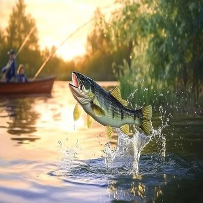 1000 Piece Adult Jigsaw Puzzle Lake Fishing, Sunset Adult Landscape Jigsaw Puzzle, Gift for Fishing Lovers