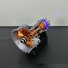 Goekhyrani Turbofan Engine Model Kit, 900 Simulated Functional Turbofan Aircraft Engine Model with Blue LED Light, 50+PCS, Rechargeable Version view 3