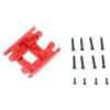 Aluminum Alloy Gear Box Base with Screws Kit for Traxxas 1/18 TRX4M RC Crawler Car Retrofitting Upgrade Parts DIY Accessories(Black) view 2