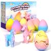 Coodoo Unicorn Hatching Rainbow Eggs for Kids - 6 Pack Unicorn Toys Craft Kits for Boys & Girls, Birthday Easter Basket Stuffers Crafts Gift for Kids 3+ Year Old - Girl Gifts for Ages 3 4 5 6 7 8 view 1