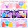 24 Pack Heart Slime, Valentine's Day Party Favors for Kids, Soft & Non-Sticky, Stress Relief Fidget Toys, Classroom Prizes, Goodie Bag Fillers for Girls and Boys view 2